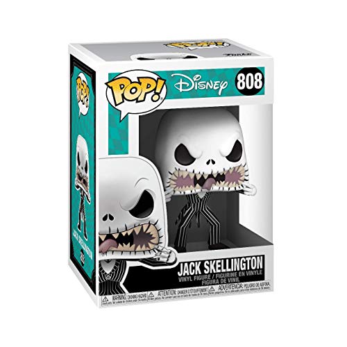 Funko-Pop Disney: The Nightmare Before Christmas-Jack (Scary Face) Xmas Figura Coleccionable, Multicolor (48182)