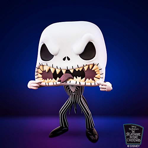 Funko-Pop Disney: The Nightmare Before Christmas-Jack (Scary Face) Xmas Figura Coleccionable, Multicolor (48182)