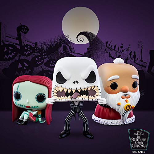 Funko-Pop Disney: The Nightmare Before Christmas-Jack (Scary Face) Xmas Figura Coleccionable, Multicolor (48182)