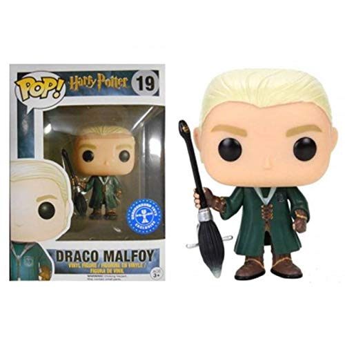 Funko Pop Draco Malfoy 19 Harry Potter Figuras 9 cm Quidditch Underground Toys #1