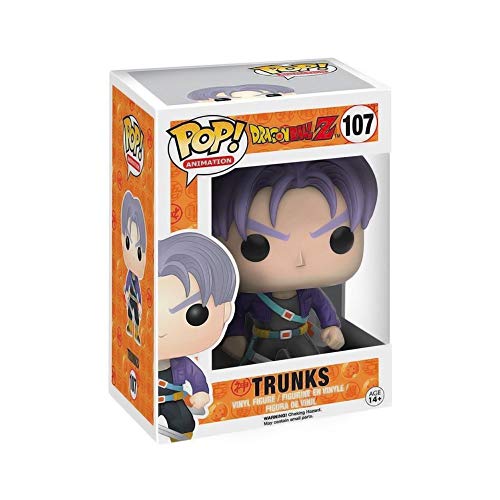 Funko- Pop Dragon Ball Z: Trunks Dragonball Z Figura Coleccionable de Vinilo, Multicolor, One Size (7425)