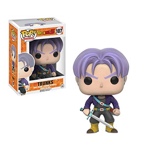 Funko- Pop Dragon Ball Z: Trunks Dragonball Z Figura Coleccionable de Vinilo, Multicolor, One Size (7425)