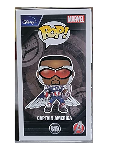 Funko Pop! Falcon y el soldado de invierno Capitán América Wings Action Pose Exclusive 819