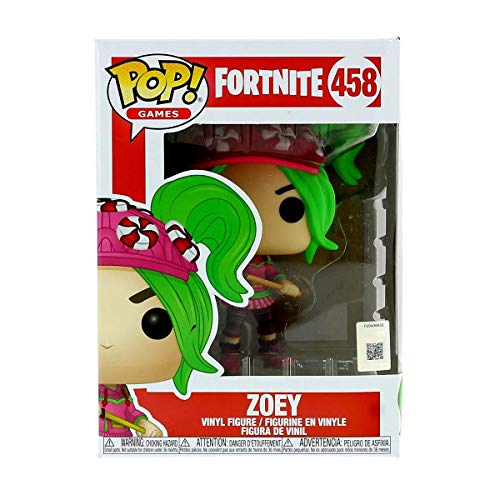 Funko Pop! Fortnite 458 Zoey Vinyl Figure, Multicolor, Estándar