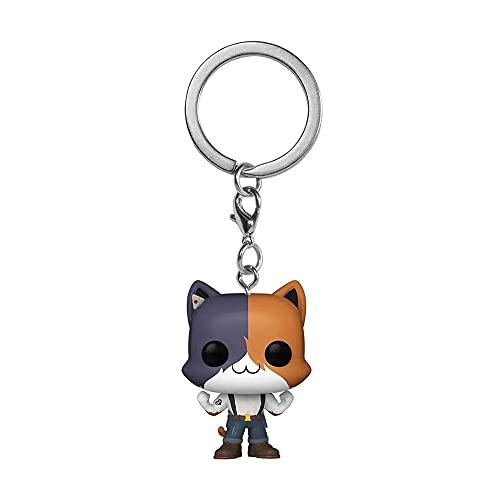 Funko- Pop Fortnite Meowscles Keychain, Multicolor (53749)