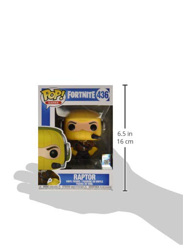 Funko- Pop Fortnite: Raptor Figura Coleccionable, Multicolor (36823)