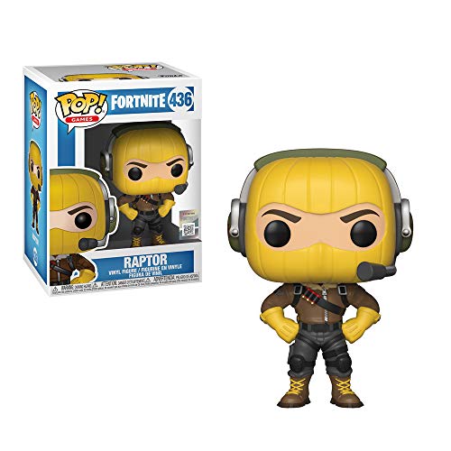 Funko- Pop Fortnite: Raptor Figura Coleccionable, Multicolor (36823)