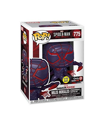 Funko POP! Gamerverse Spider-Man Miles Morales #775 - Miles Morales [Programmable Matter Suit GITD] Exclusive