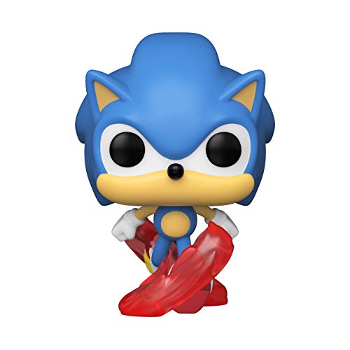 Funko- Pop Games 30th-Running Sonic Figura coleccionable, Multicolor (51964)