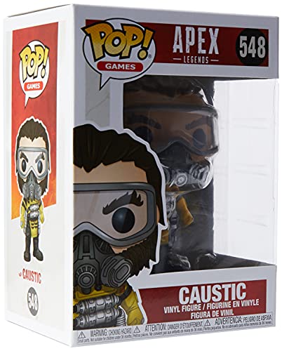 Funko- Pop Games: Apex Legends-Caustic Collectible Toy, Multicolor (43287)