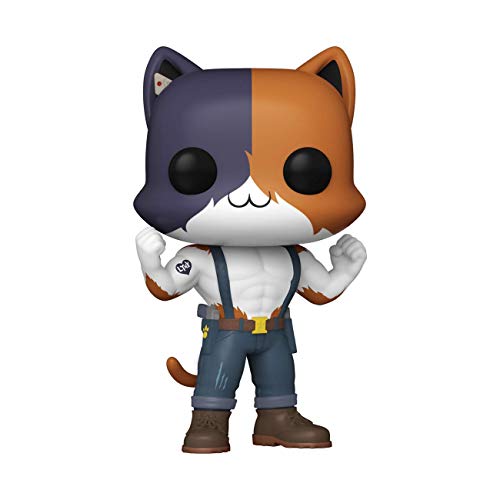 Funko- Pop Games Fortnite Meowscles Figura Coleccionable de Vinilo, Multicolor (52971)