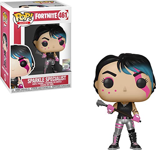 Funko POP! Games: Fortnite - Sparkle Specialist 461 Vinyl Figure, Multicolor, Talla Única