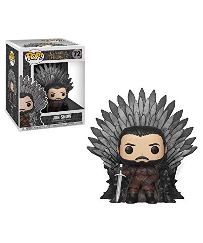 Funko Pop! Got – Juego de Tronos – Jon Snow (Iron Throne) #72 Vinyl Figure 15 cm Released 2019