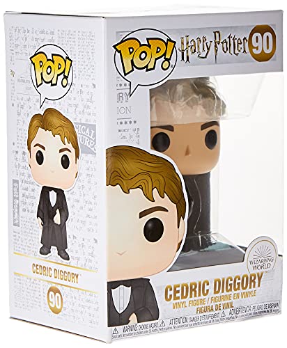 Funko - Pop! Harry Potter: Cedric Diggory (Yule) Figura De Vinil , Multicolor (43668)