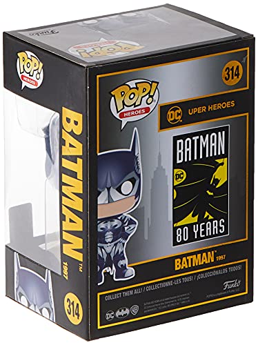 Funko- Pop Heroes 80th-Batman (1997) Collectible Toy, Multicolor (37262)