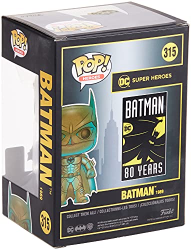 Funko Pop! Heroes: Batman 80th - Batman 1989 (Patina) Exclusive