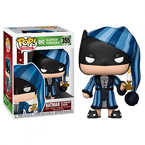 Funko- Pop Heroes: DC Holiday-Scrooge Batman Figura Coleccionable, Multicolor (50653)