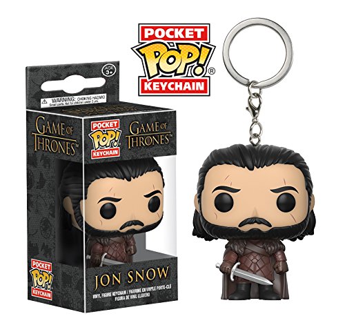 Funko Pop! - Llavero de Vinilo Jon Snow (14690-PDQ)