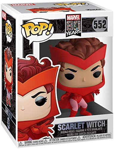 Funko - Pop! Marvel: 80th - First Appearance: Scarlet Witch Figura Coleccionable, Multicolour (44503)