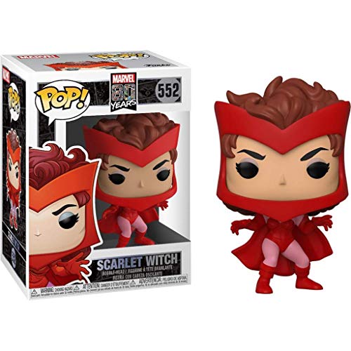 Funko - Pop! Marvel: 80th - First Appearance: Scarlet Witch Figura Coleccionable, Multicolour (44503)