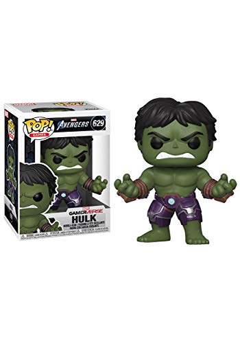 Funko - Pop! Marvel: Avengers Game - Hulk Figurina, Stark Tech Suit, Multicolor (47759)