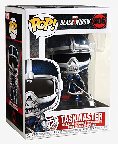 Funko - Pop! Marvel: Black Widow – Taskmaster w/ bow Figura Coleccionable, Multicolor (46685)