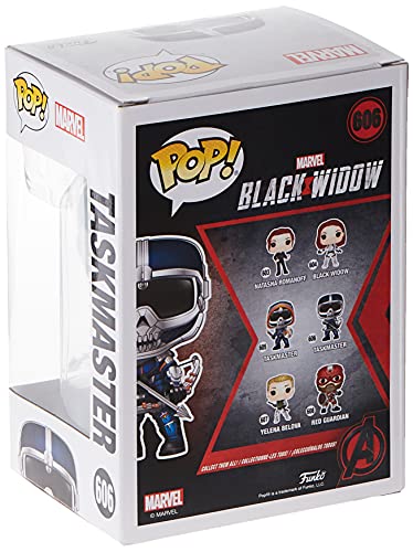 Funko - Pop! Marvel: Black Widow – Taskmaster w/ bow Figura Coleccionable, Multicolor (46685)