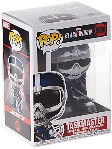 Funko - Pop! Marvel: Black Widow – Taskmaster w/ bow Figura Coleccionable, Multicolor (46685)