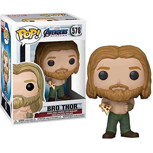 Funko- Pop Marvel: Endgame-Thor w/Can Avengers Collectible Toy, Multicolor (45142)