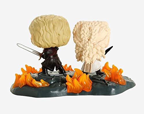 Funko - Pop! Moment: Game of Thrones - Daenerys & Jorah B2B w/Swords Figura Coleccionable, Multicolor (44824)