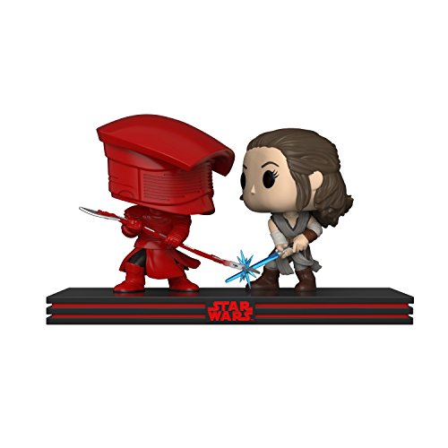 Funko Pop Movie Moments: Star Wars - Rey vs. Praetorian Guard Vinyl Bobble-Heads