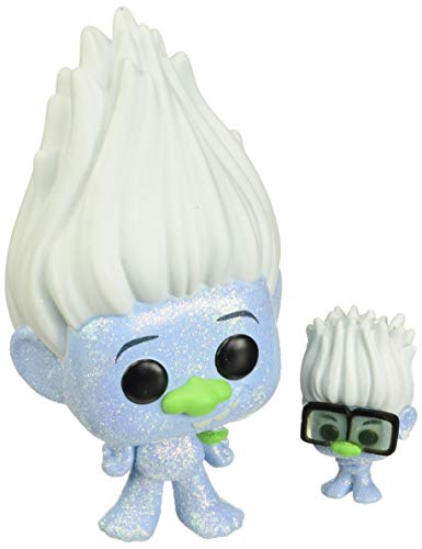 Funko - Pop! Movies: Trolls World Tour - Hip Hop Guy w/ Tiny Figurina, Multicolor (47004)