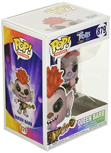 Funko - Pop! Movies: Trolls World Tour - Queen Barb Figurina, Multicolor (47001)