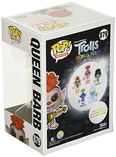 Funko - Pop! Movies: Trolls World Tour - Queen Barb Figurina, Multicolor (47001)