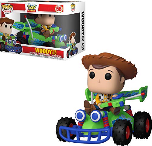 Funko - POP Rides Woody w/ RC Figura Coleccionable de Vinilo, Multicolor(Funko 37016)