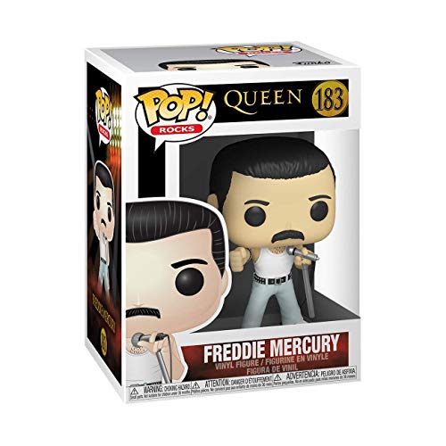 Funko- Pop Rocks: Queen-Freddie Mercury Radio Gaga Figura Coleccionable, Multicolor (33735)