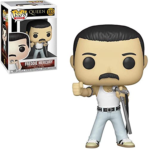 Funko- Pop Rocks: Queen-Freddie Mercury Radio Gaga Figura Coleccionable, Multicolor (33735)