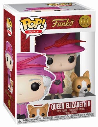 Funko Pop! - Royal Family Queen Elizabeth II Figura de Vinilo 21947