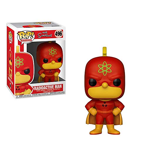 Funko - Pop! Simpsons S2: Homer - Radioactive Man Figura De Vinil, Multicolor (37690)