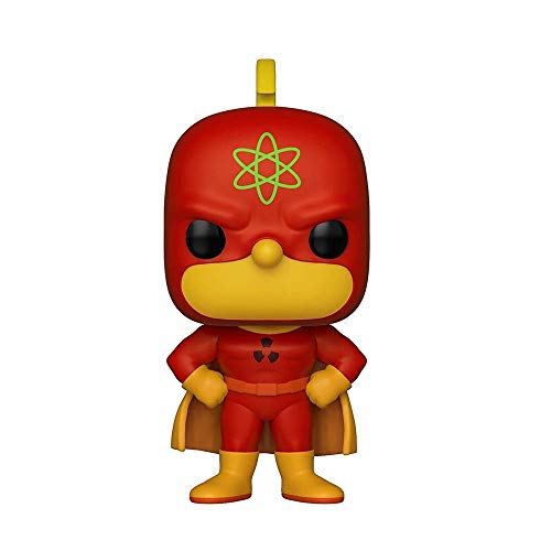 Funko - Pop! Simpsons S2: Homer - Radioactive Man Figura De Vinil, Multicolor (37690)