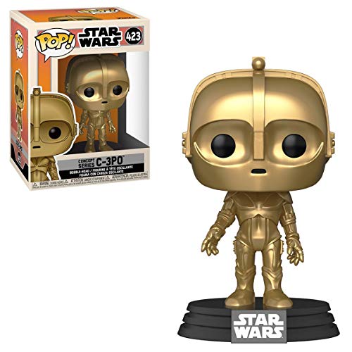 Funko- Pop Star Wars Concept C-3PO Juguete coleccionable, Multicolor (50110)