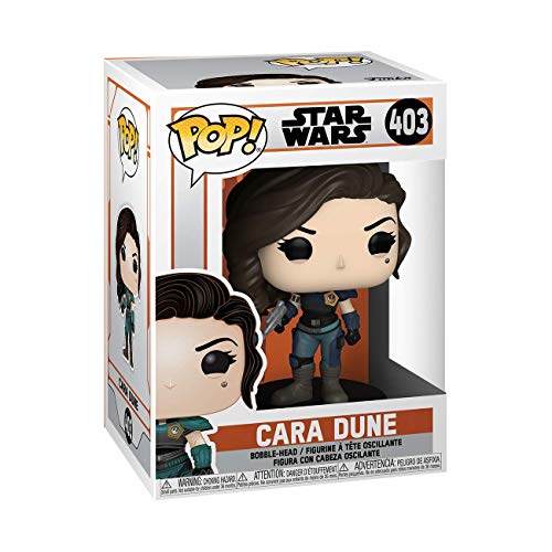 Funko- Pop Star Wars The Mandalorian-Cara Dune Figura coleccionable, Multicolor (50961)