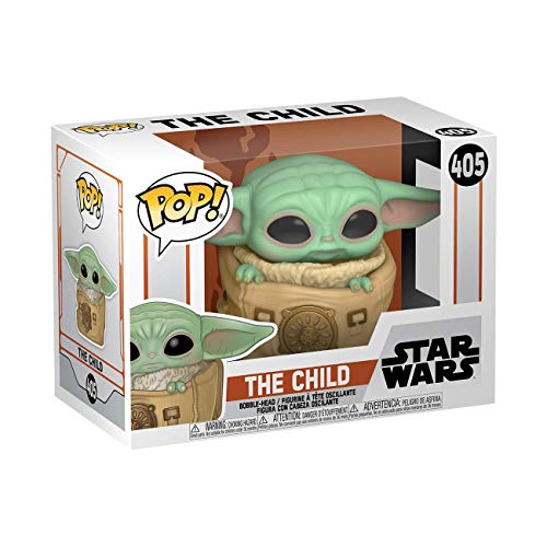 Funko- Pop Star Wars The Mandalorian-Child w/Bag Figura coleccionable, Multicolor (50963)