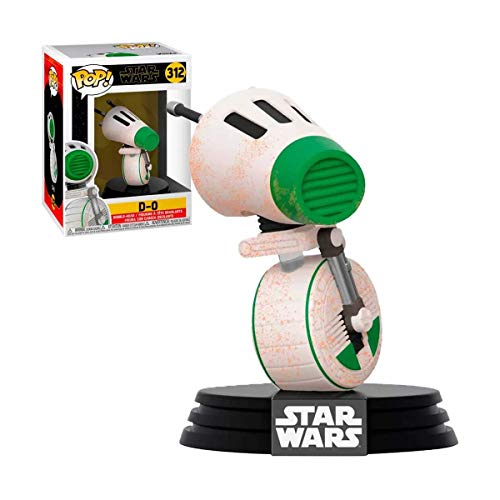 Funko- Pop Star Wars The Rise of Skywalker-D-0 Disney Figura coleccionable, Multicolor, Standard (43091)