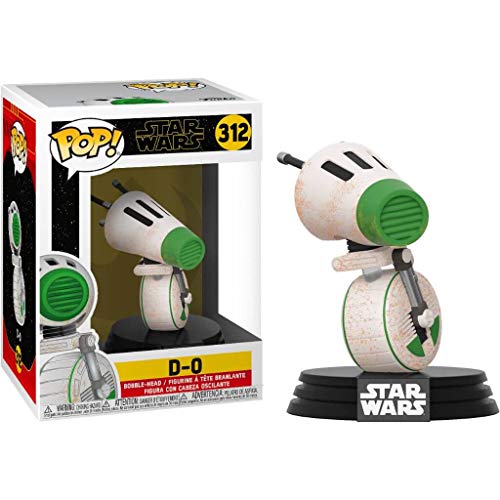 Funko- Pop Star Wars The Rise of Skywalker-D-0 Disney Figura coleccionable, Multicolor, Standard (43091)