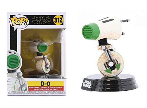 Funko- Pop Star Wars The Rise of Skywalker-D-0 Disney Figura coleccionable, Multicolor, Standard (43091)