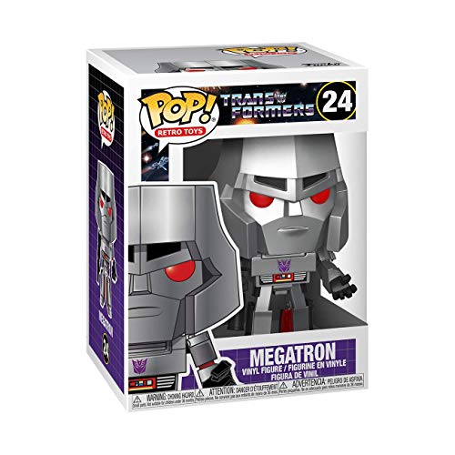 Funko- Pop Transformers Megatron Retro Toys S3 Figura Coleccionable, Multicolor (50967)