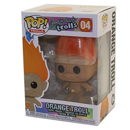 Funko- Pop: Trolls-Orange Troll Classic Collectible Toy, Multicolor (44606)