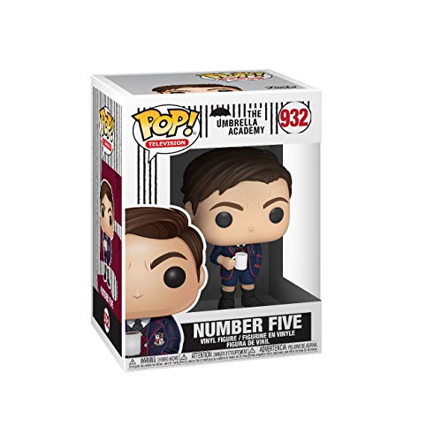 Funko Pop! TV: Umbrella Academy - Number Five w/Chase (Styles May Vary), Multicolor, Estándar