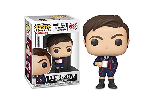 Funko Pop! TV: Umbrella Academy - Number Five w/Chase (Styles May Vary), Multicolor, Estándar